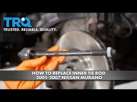 Видео: Как заменить внутреннюю рулевую тягу на Nissan Murano 2005-2007 годов