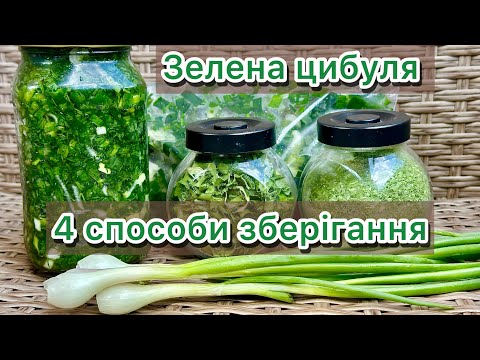 Видео: Як зберегти зелену цибулю НА ЗИМУ без втрати смаку та користі?