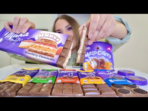 Видео: МУКБАНГ • 1 кг шоколадок Милка • ем сладости 🍫 шоколад ! MUKBANG Milka chocolate ASMR sweet eating