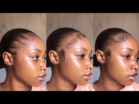 Видео: Как уложить края ||Разные способы укладки детских волос на гладкой спине