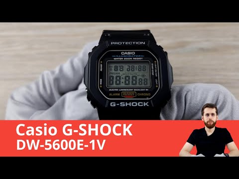 Видео: Полная настройка Casio G-Shock DW-5600E-1V