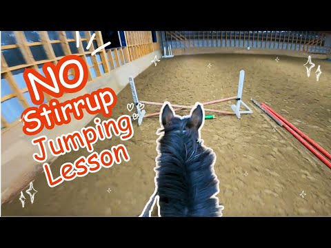 Видео: Никаких уроков по прыжкам через стремя — она побежала слишком быстро!