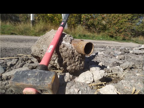 Видео: ПОИСК МЕТАЛЛОЛОМА НА СВАЛКЕ! РАЗБИВАЮ ПЛИТЫ КУВАЛДОЙ! АЛЮМИНИЕВЫЕ БАНКИ!