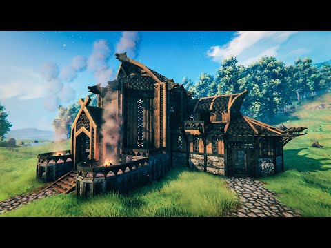 Видео: 🔴VALHEIM СТРОЮ ДОМ ВИКИНГОВ #1