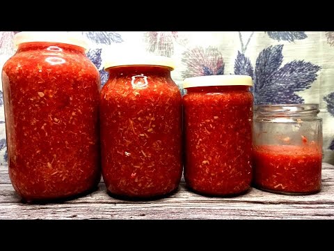 Видео: Хреновина Рецепт классический как у Бабушки! Сибирский Горлодёр на зиму отличная закуска!