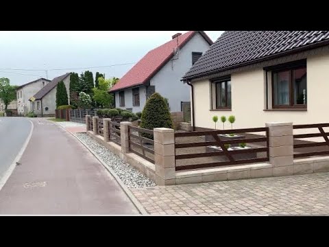 Видео: Как выглядит польская деревня? Красивые польские деревни!