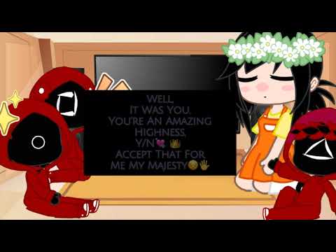 Видео: реакция игра в кальмара на т/и 2/2 гача клуб