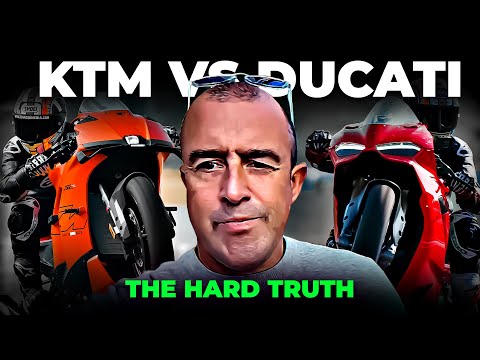 Видео: Что быстрее? KTM 990 RC R против Ducati Panigale V2? | Адам Чайлд