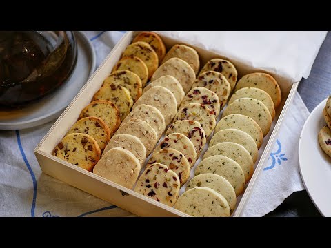 Видео: Коробка Печенья 🎁 4 РАЗНЫХ Вкуса ПЕЧЕНЬЯ 🍪 из одного теста!