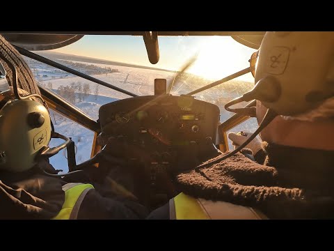 Видео: Заход на посадку при различных составляющих ветра