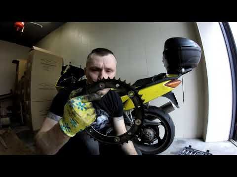 Видео: Замена цепи на Honda VFR800