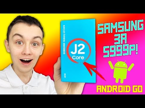 Видео: КУПИЛ САМЫЙ ДЕШЕВЫЙ SAMSUNG! GALAXY J2 CORE НА ANDROID GO