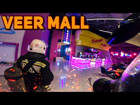 Видео: Пожар №3 Veer Mall - Торгово развлекательный центр. ПТУ