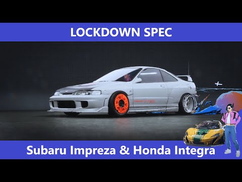 Видео: Ищем нового короля S класса в NFS Unbound – Обзор Subaru WRX STI и Honda Integra LOCKDOWN SPEC