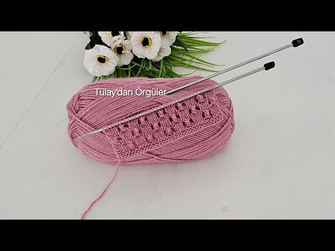 Видео: Простая схема вязания жилета спицами в две спицы