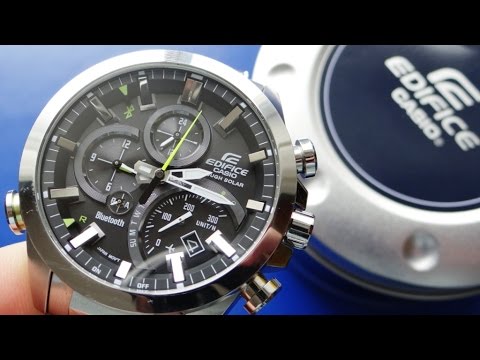 Видео: Прорыв в часовой индустрии EQB-500 - от CASIO