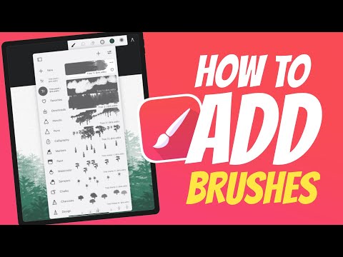 Видео: Как импортировать кисти в Infinite Painter