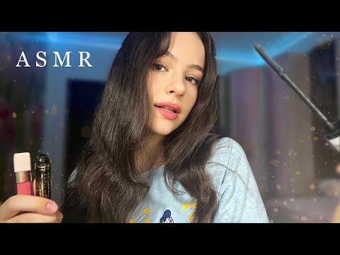 Видео: АСМР МАКИЯЖ ТЕБЕ 💄💋 *звуки рта*