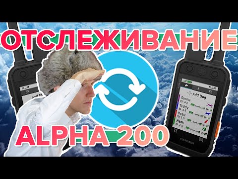 Видео: Как отслеживать навигатор Garmin Alpha 200 / Как обмениваться сообщениями на навигаторе Alpha 200