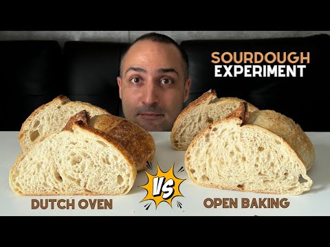 Видео: Голландская печь или открытая выпечка (эксперимент с закваской)
