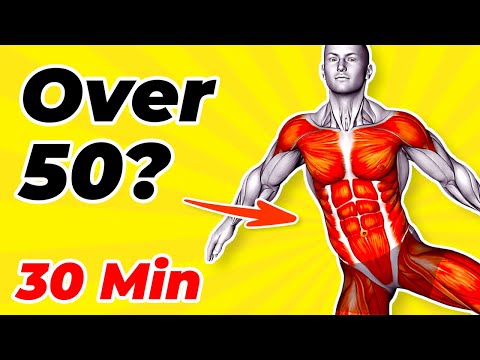 Видео: ➜ Старше 50? Сжигайте жир на животе с помощью этой 30-минутной тренировки для пресса!