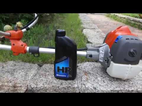 Видео: Мотокоса Husqvarna 135r (часть 3).  Холодный запуск  и работа.
