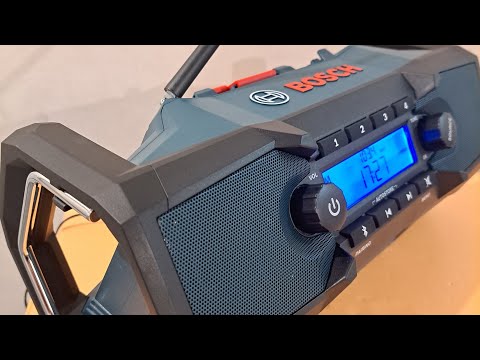 Видео: Радио Bosch GPB 18V-2C