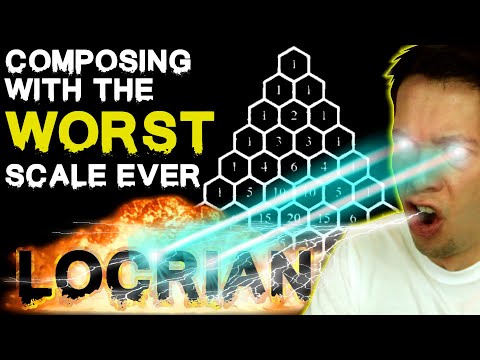 Видео: Создание музыки с помощью треугольника Паскаля + локрийской гаммы [РИФФИНГ С ЛАДАМИ №7]