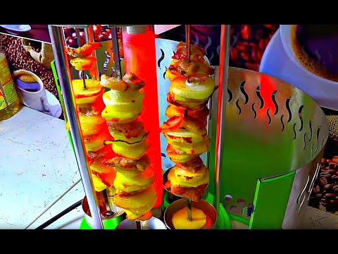 Видео: ШАШЛЫК ИЗ КАРТОШКИ С САЛОМ В ЭЛЕКТРОШАШЛЫЧНИЦЕ🔴 ВКУСНЫЙ РЕЦЕПТ НОВОГОДНЕГО БЛЮДА В ЭЛЕКТРОШАШЛЫЧНИЦЕ