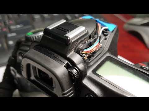 Видео: Не работает вспышка на Nikon D90. Вариант решения проблемы.