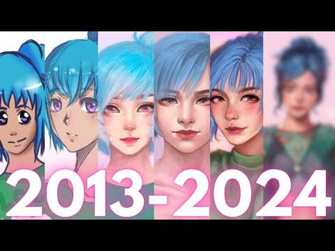 Видео: 10 ЛЕТ В ДИДЖЕ | перерисовываю арт | draw this again