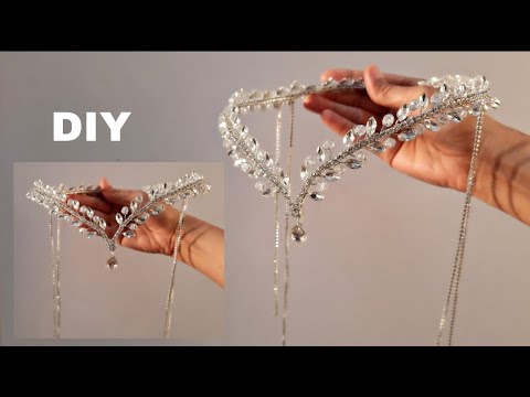 Видео: Самая модная свадебная корона 2025 — сделай сам! 👑✨