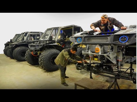 Видео: Крутые вездеходы вместо квадроцикла из Нижнего Новгорода