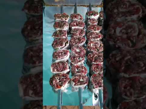 Видео: шашлык из фарша