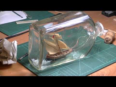 Видео: Неформатное. Как разместить корабль в бутылке?