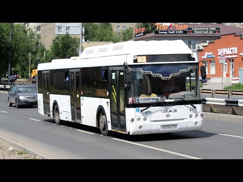 Видео: ЛиАЗ-5292.67 (CNG) В835ЕН164 Маршрут №73 город Саратов 