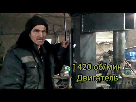 Видео: Обороты сверлильного, проверка передач.