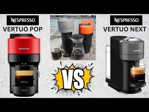 Видео: Обзор кофемашины Nespresso Vertuo Pop против Nespresso Vertuo Next