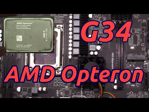 Видео: AMD Opteron 6376 socket G34 - играем на серверном процессоре