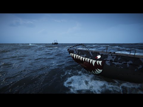 Видео: UBOAT: Полный Хардкор на Глубине — Охота без карты!