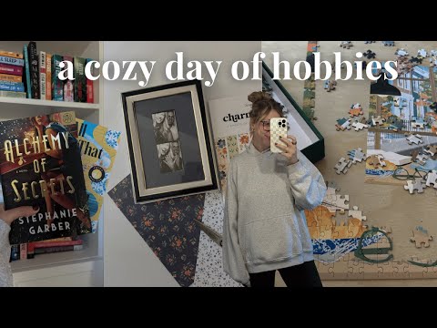 Видео: жизнь интроверта 💌 уютный день домашних увлечений + 24-часовой челлендж чтения!