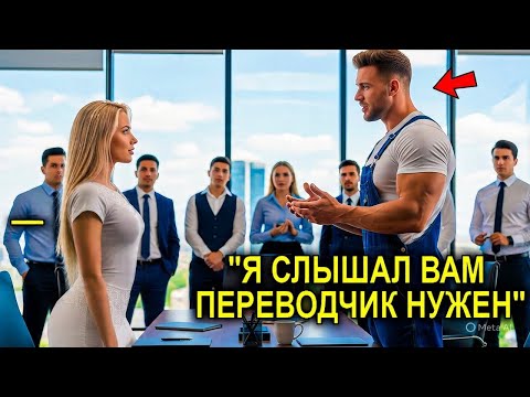 Видео: Миллионерша Потратила 50 ТЫСЯЧ На Переводчика… Но ПРОСТОЙ Отец-Одиночка ИСПРАВИЛ ВСЁ на 7 Языках