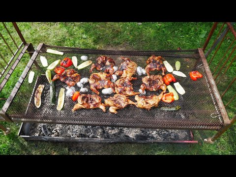 Видео: Жарим ЦЫПОК на BBQ-КРОВАТИ из СССР!!! Такого ТЫ ещё НЕ ВИДЕЛ!