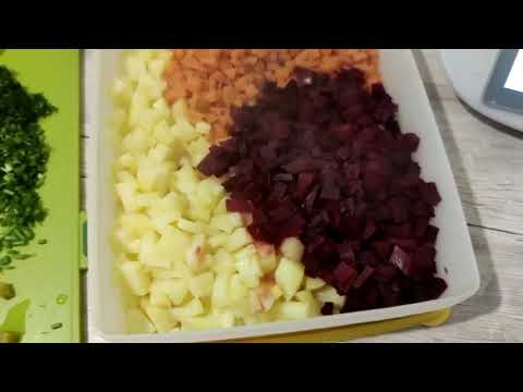 Видео: Винегрет в  термомиксе .