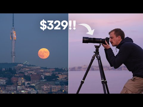 Видео: TT Artisan НОВЫЙ телеобъектив 500 мм f/6.3 (съемка Луны)