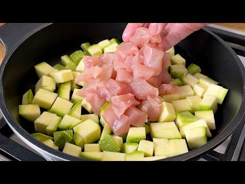 Видео: ❗️ Вы никогда не пробовали ничего подобного! Невероятно вкусный рецепт курицы с кабачками