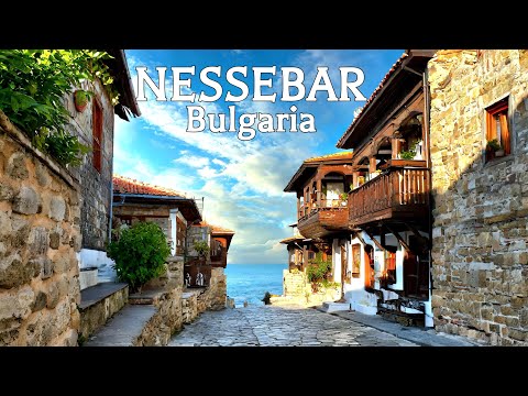 Видео: 🇧🇬 Прогулка по НЕСЕБРУ 4К, Болгария