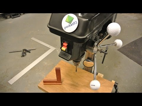 Видео: Выровняйте плоскость стола сверлильного станка. Это просто.