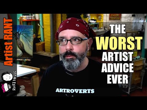 Видео: Худший совет художнику, который я когда-либо слышал