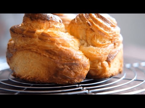 Видео: САМАЯ ВКУСНАЯ слоеная булочка - Бриошь! ПОДРОБНЫЙ РЕЦЕПТ всего ЗА 10 МИНУТ!